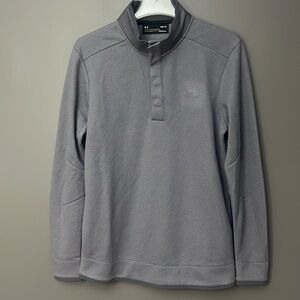 Under Armour Storm Men's M Grey Pullover Coldgear Outdoor
